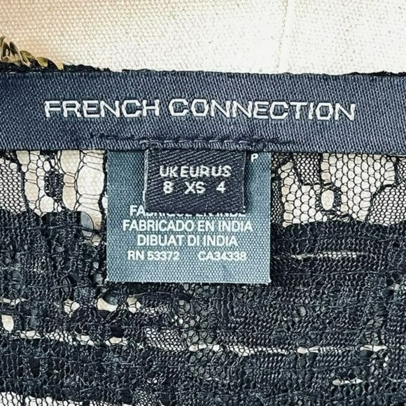 FRENCH CONNECTION Anni Sequin T-Shirt Dress Size XS - Picture 7 of 12